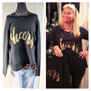 Cheers! Allen Allen Graphic Sweatshirt sz XL